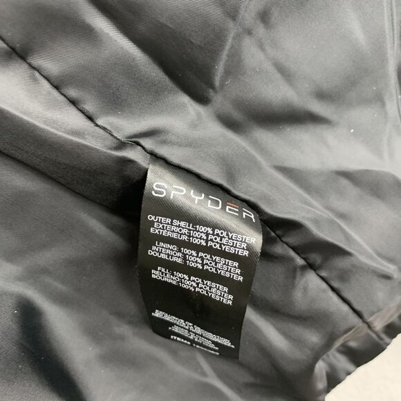 Spyder 3 in 1 Men's L Black & Gray Performance Ski Jacket With Hood JCK41 - Picture 5 of 10
